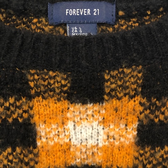 (2/40$) plaid sweater - Picture 4 of 5